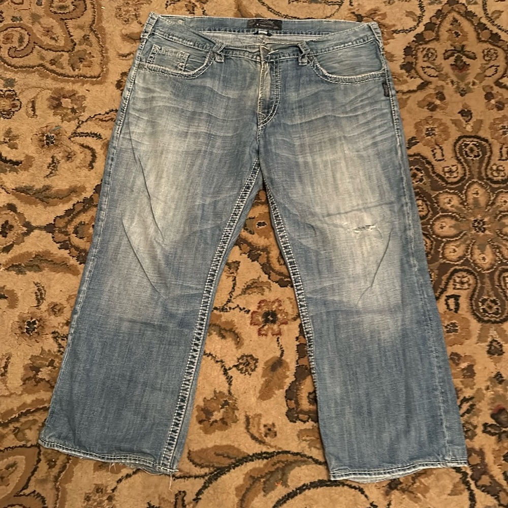 Silver Brand men’s jeans. Gordie Flap. 40/28